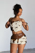 Ranch Romance Fur Crop Top